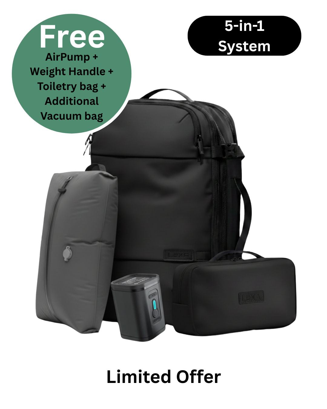 Lexa Travel System Black